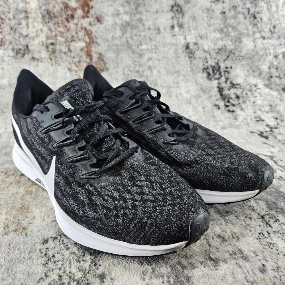 Nike Air‎ Zoom Pegasus 36 Running Shoes Womens 10.5 Black AQ2209-004 Sneakers
